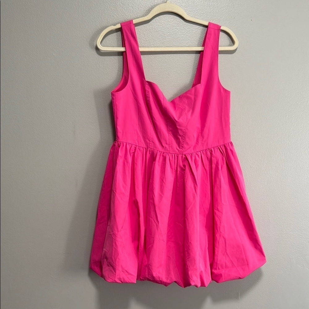 PrettyLittleThing Pink Sleeveless Sweetheart Sundress